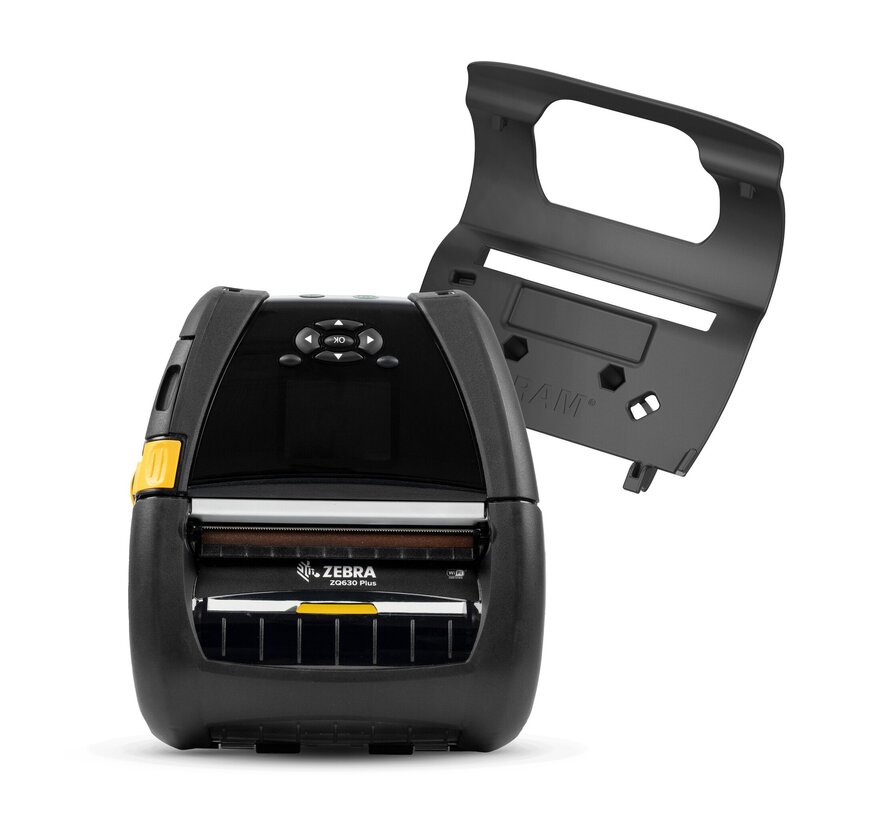 Printerhouder met papierinvoer voor Zebra ZQ630-serie