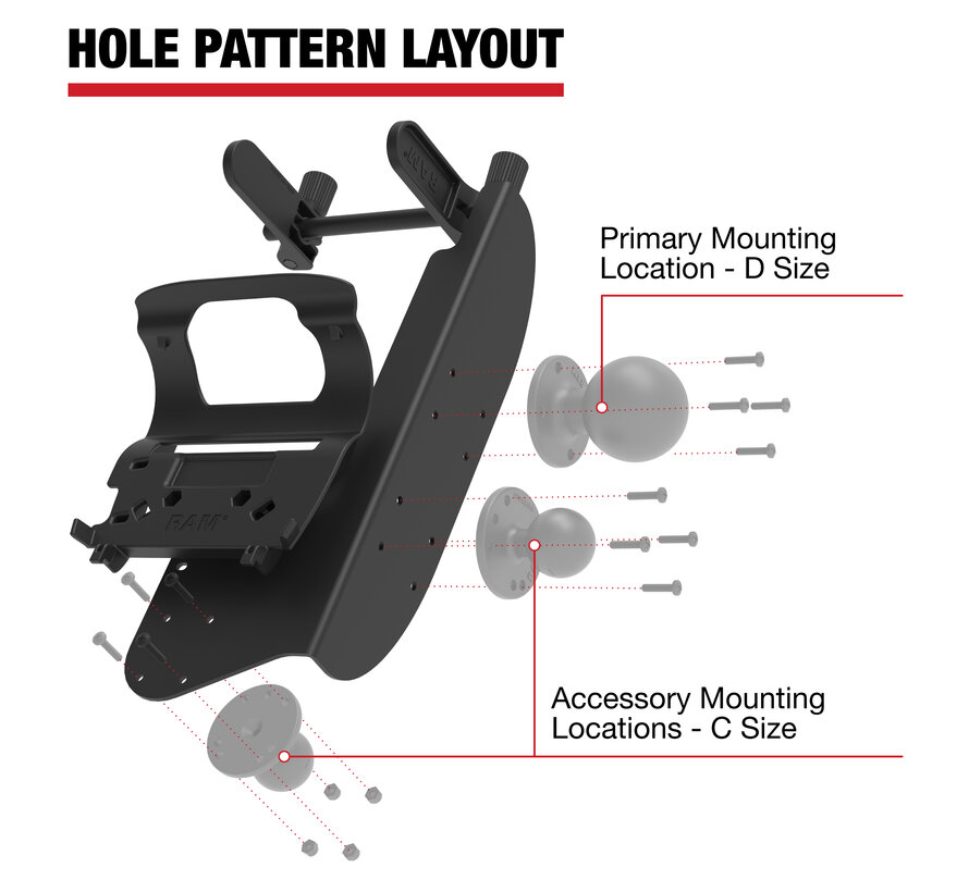 Printerhouder met papierinvoer voor Zebra ZQ630-serie