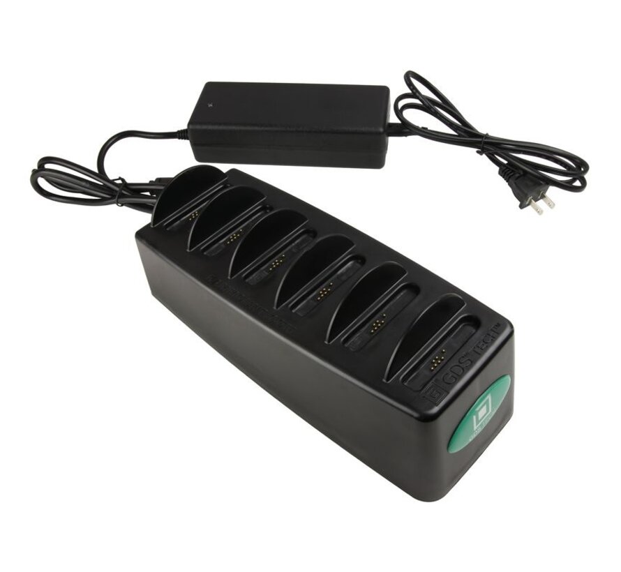 GDS 6-poorts Power Delivery Desktop Charger voor IntelliSkin Next Gen