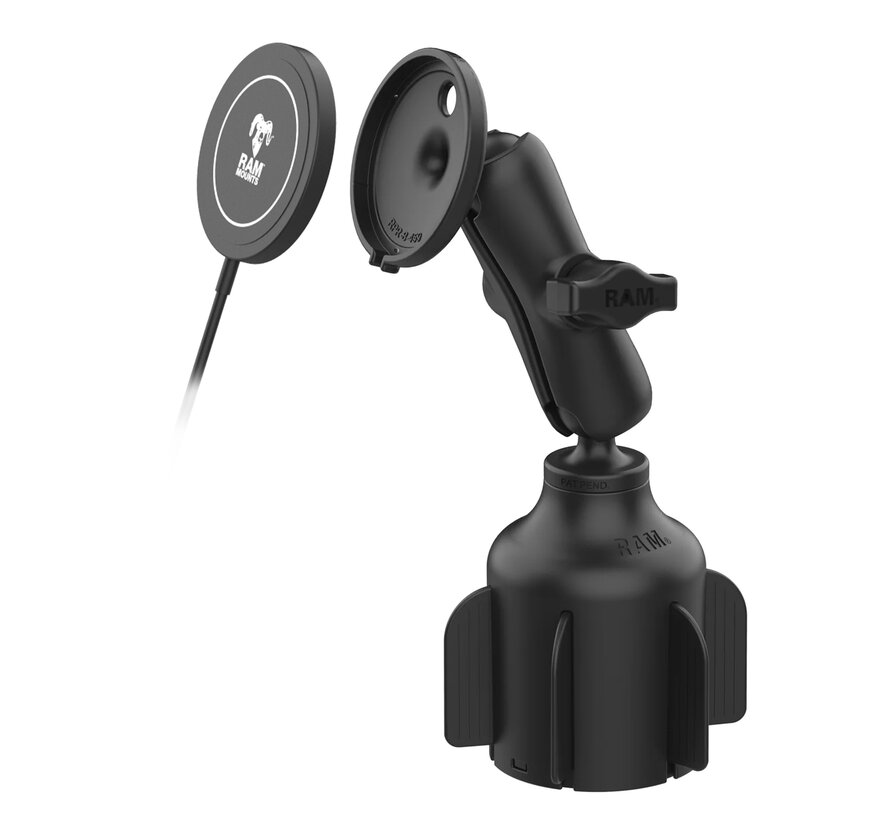 Stubby™ Bekerhouder Montage met Qi2 15W Draadloze Oplader