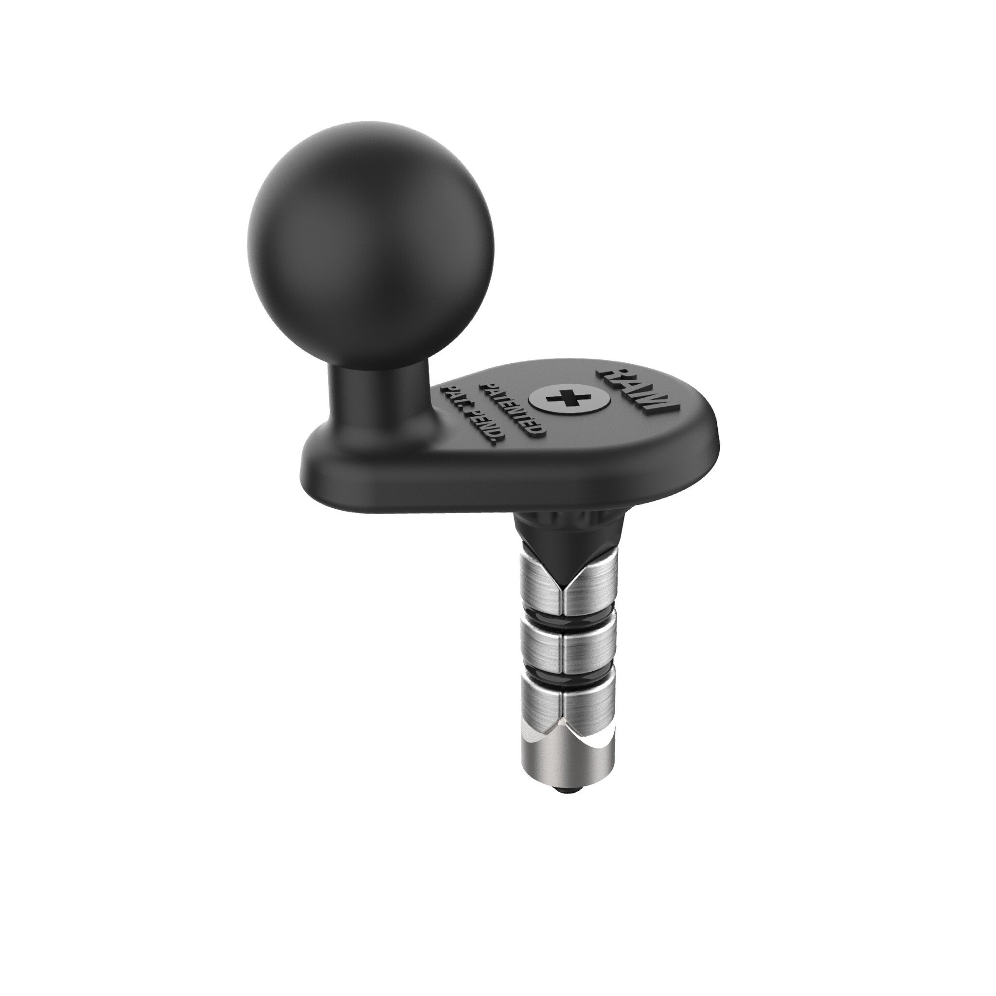 RAM Mount Motorfiets vorkpen wig kogel basis - 12-18mm gaten