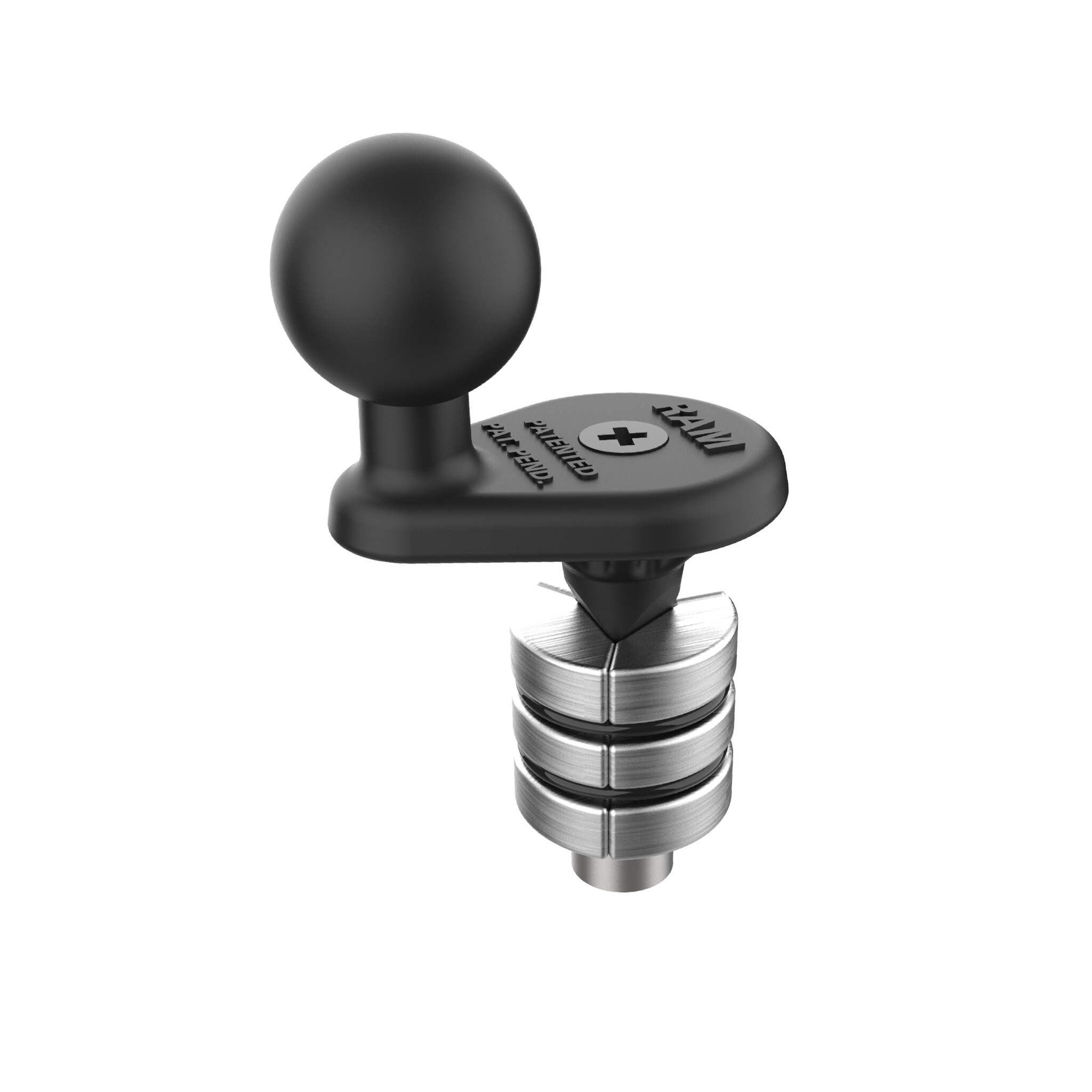 RAM Mount Motorfiets vorkpen wig kogel basis - 25-32mm gaten