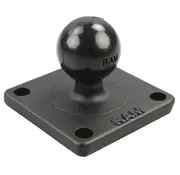 RAM Mount B-Kogel (25 mm) Aluminium Base Vierkant 51 x 51 mm - RAM-B-202U-22