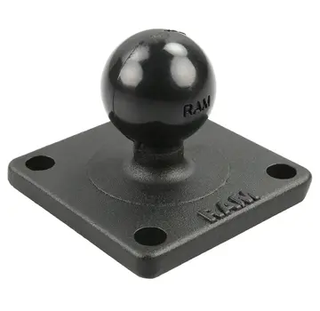RAM Mount B-Kogel (25 mm) Aluminium Base Vierkant 51 x 51 mm - RAM-B-202U-22