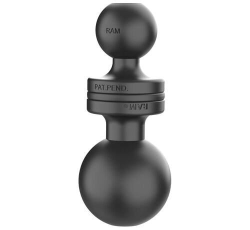 RAM Mount Dubbele kogeladapter - maat C naar maat B
