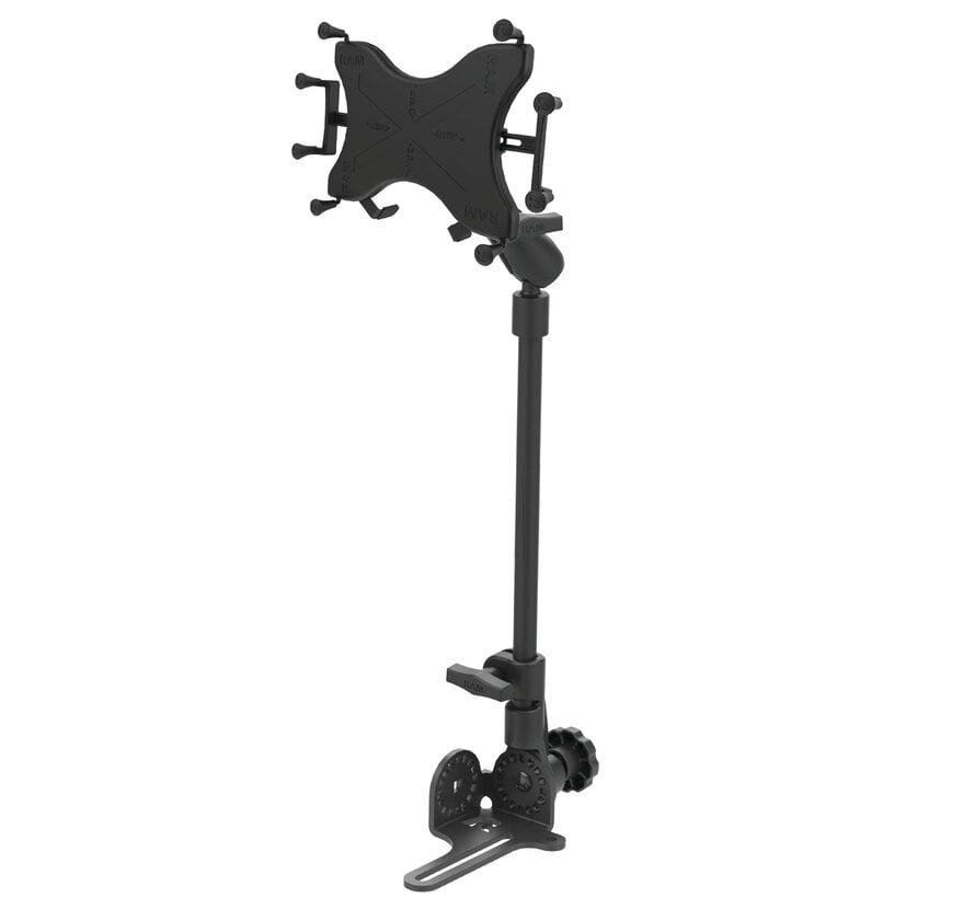Verstelbaar statief auto stoelbout montage met X-Grip UN9U