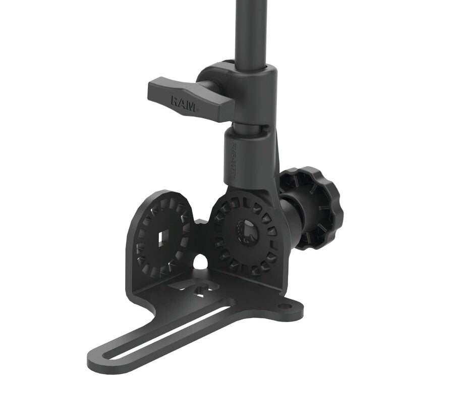 Verstelbaar statief auto stoelbout montage met X-Grip UN9U
