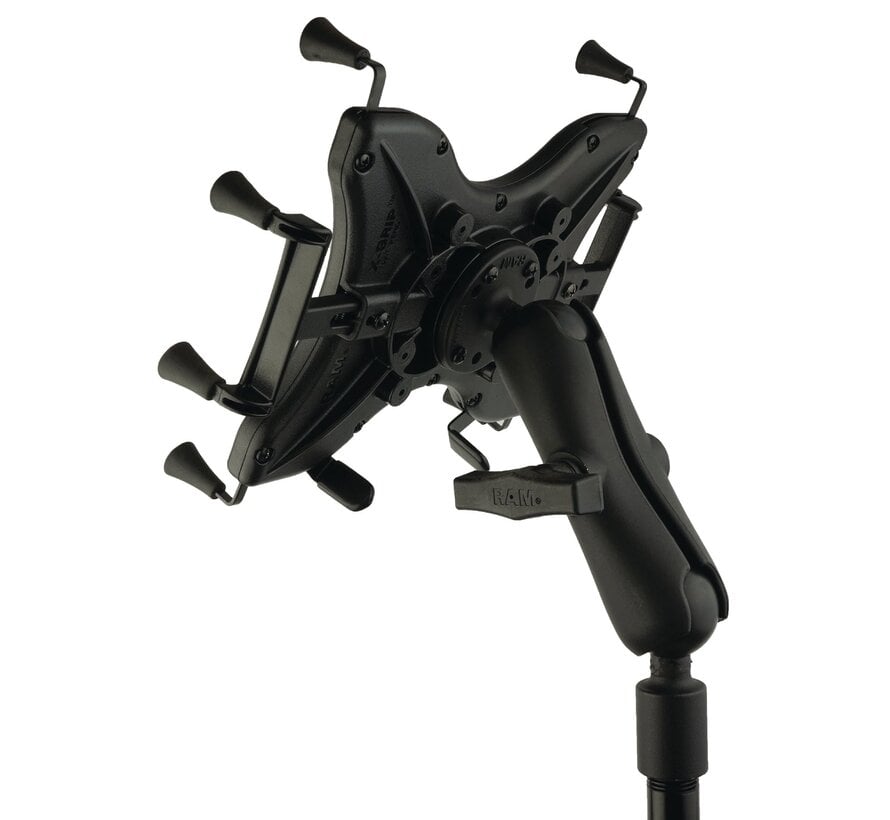 Verstelbaar statief auto stoelbout montage met X-Grip UN9U