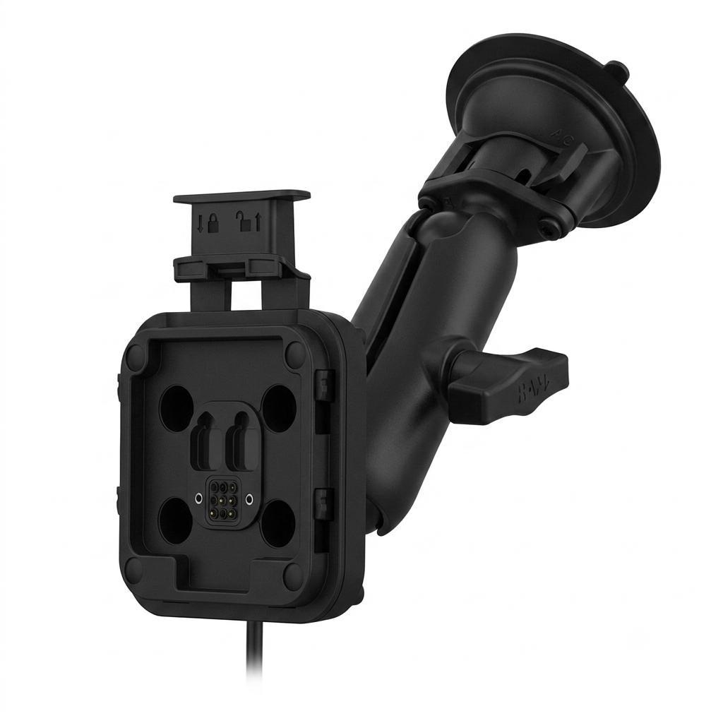 Garmin Magnetische houder met vergrendeling RAM Mount C Kogel zuignapset