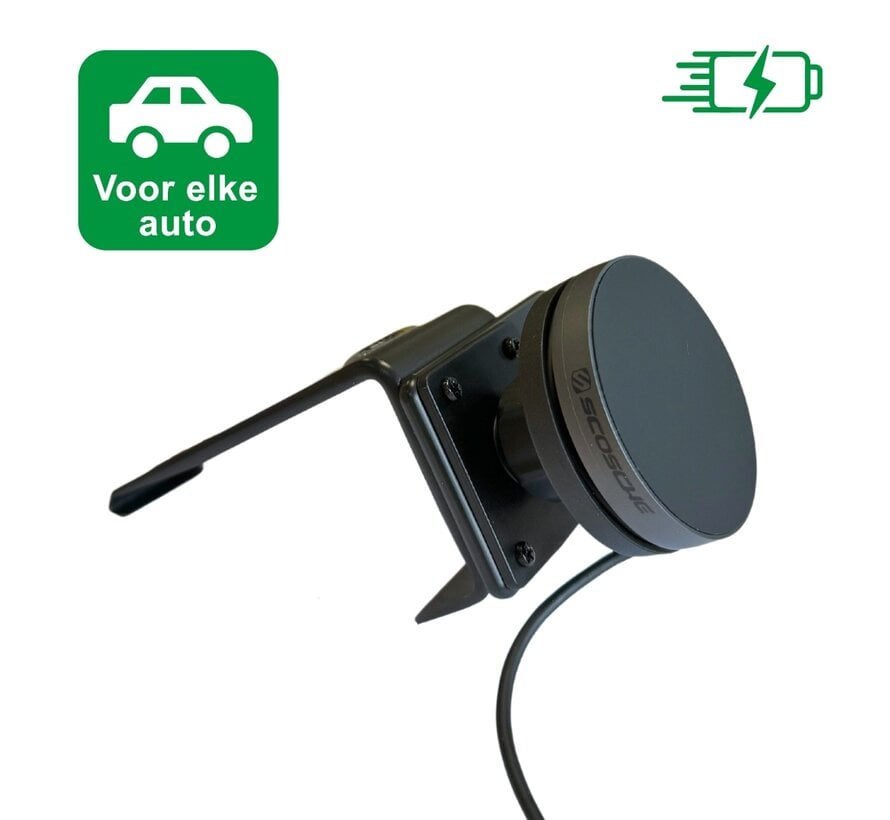 Proclip met Scosche MagicMount Elite Qi2 25w Magsafe oplader met swivel - Auto keuze