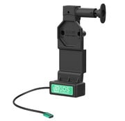 RAM Mount GDS® Uni-Conn™ Dock met voedingaansluiting en ontgrendelingsknop