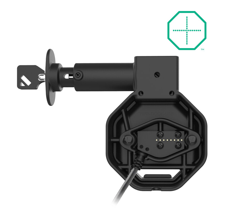 GDS® Uni-Conn™ Klik-In Dock met  USB-C Connector en ontgrendelingsknop