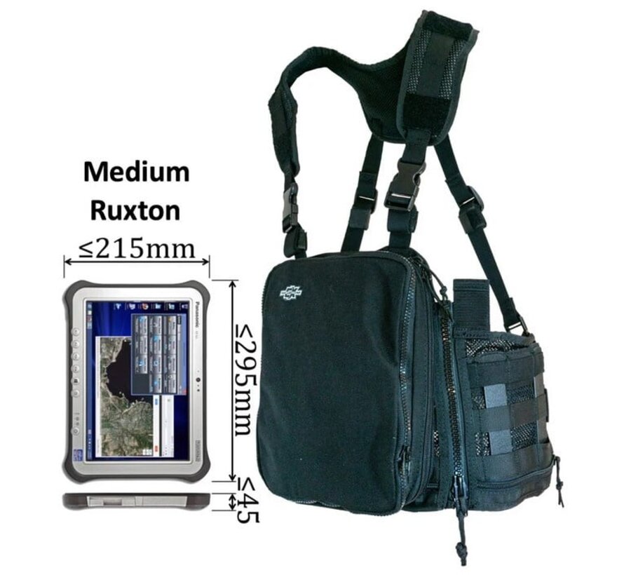 Ruxton Tablet Pack medium  voor Getac ZX-10/ UX-10