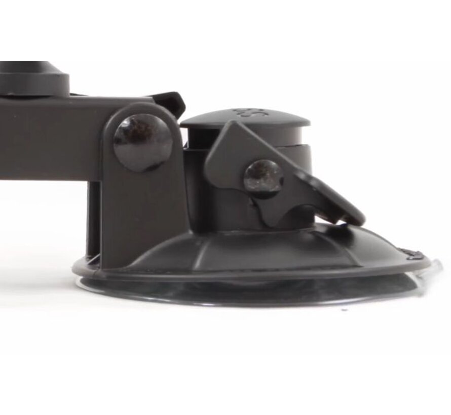 Dubbele zuignap base mount met 9" Pedestal Mount