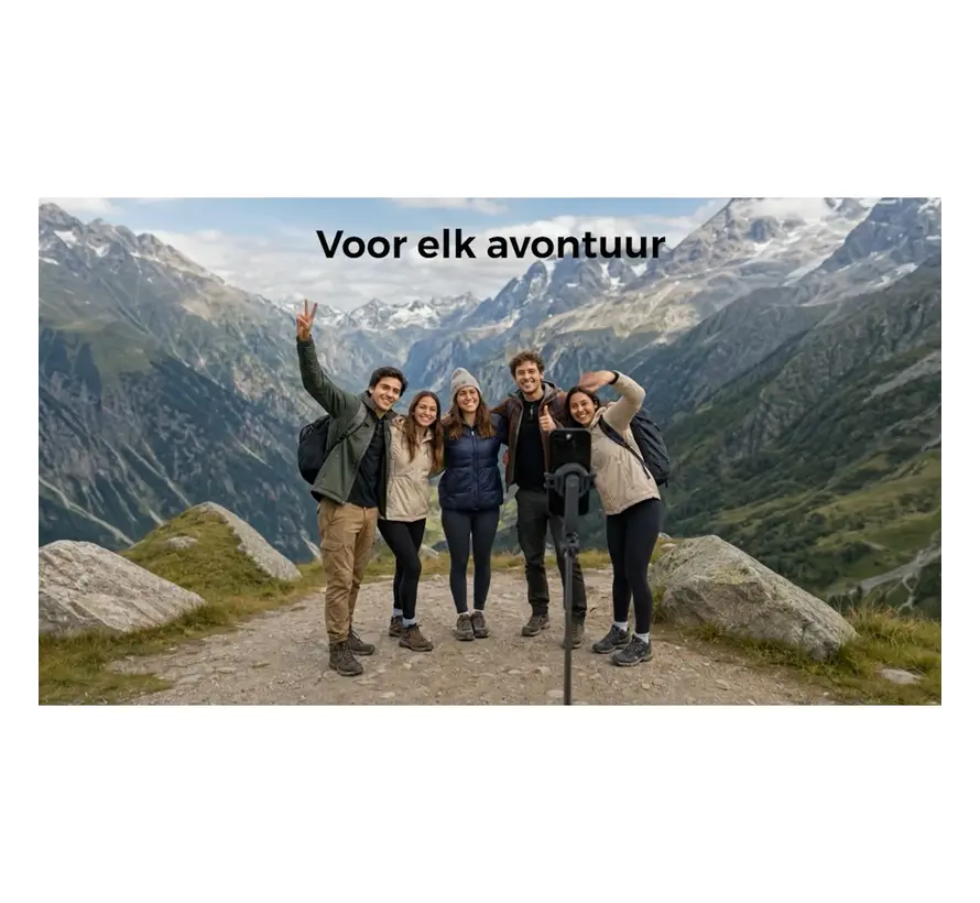 Mobiparts Selfie Stick met Tripod en MagSafe Telefoonhouder