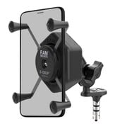 RAM Mount X-Grip grote telefoonhouder met Vibe-Safe™ & balhoofdpen-bevestiging
