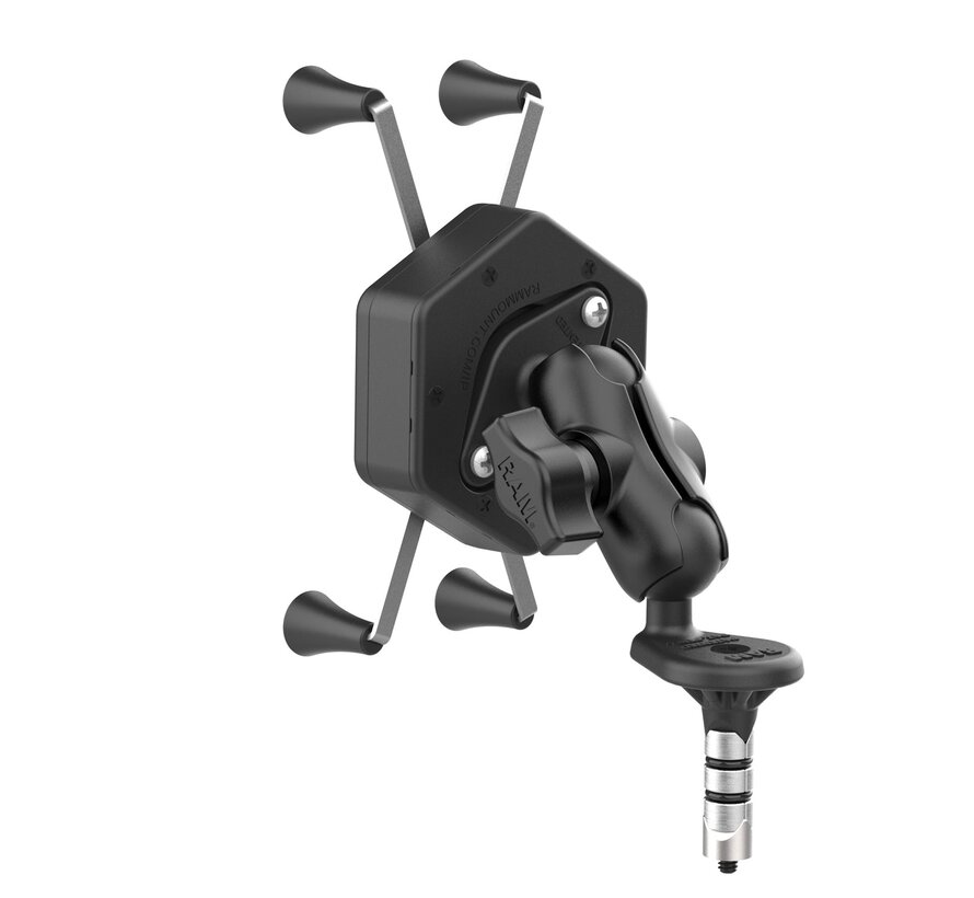 X-Grip grote telefoonhouder met Vibe-Safe™ & balhoofdpen-bevestiging