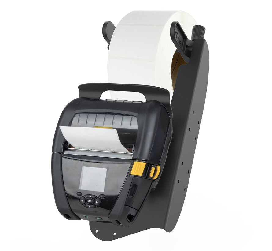 Printerhouder met papierdoorvoer voor de Zebra ZQ630-serie