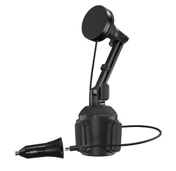 Scosche MagicMount™ Charge Elite-beker 25 W draadloos opladen (Qi2, MagSafe-compatibel)