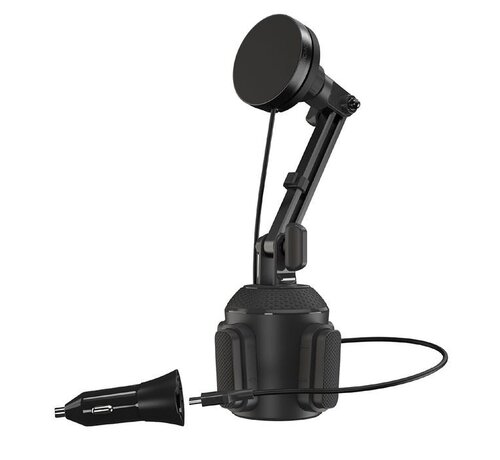 Scosche MagicMount™ Charge Elite-beker 25 W draadloos opladen (Qi2, MagSafe-compatibel)