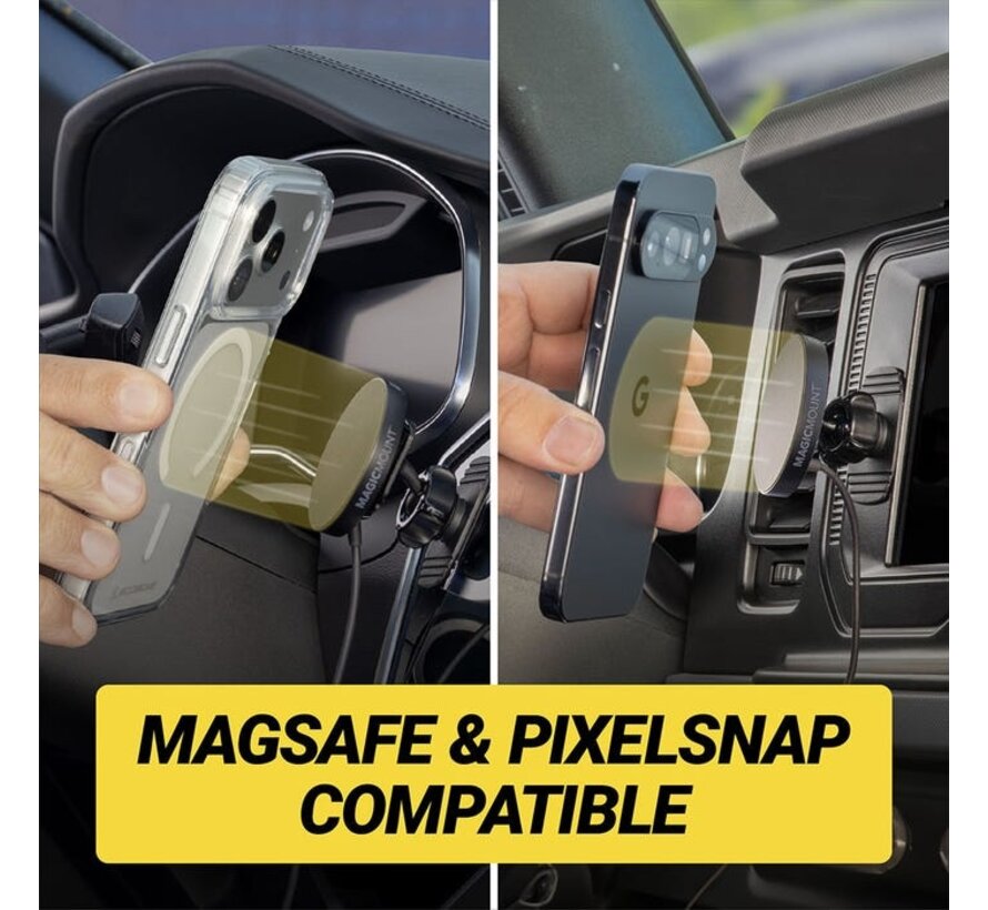 MagicMount™ 25W Qi2.2 Wireless Charge Pro Dash/Vent