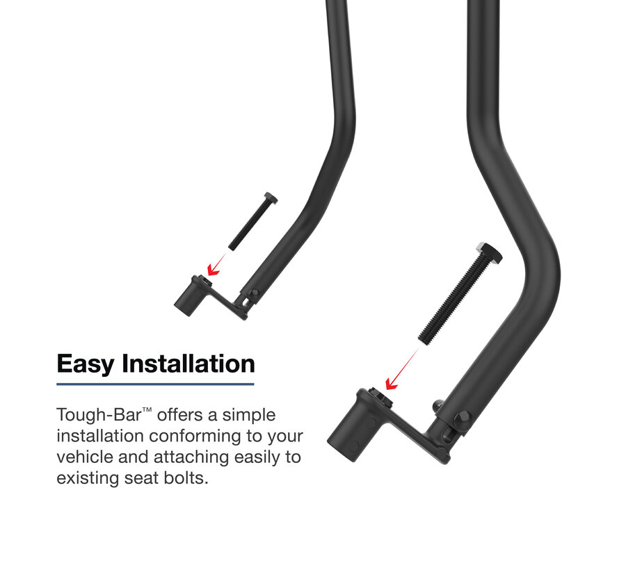 Tough-Bar™ voor '19-26 Ram 1500 (bankzitje)  8.4" & 12" Display