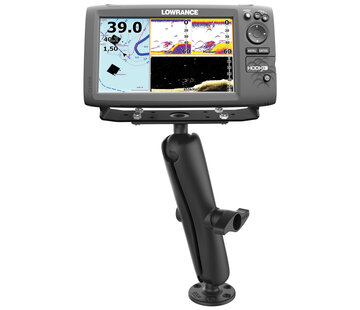 RAM Mount D-maat montage steun Mount for 9"-12" Fishfinders and Chartplotters RAM-D-115-E