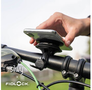Silwy magnetische VACUUM-mobielhouder fiets