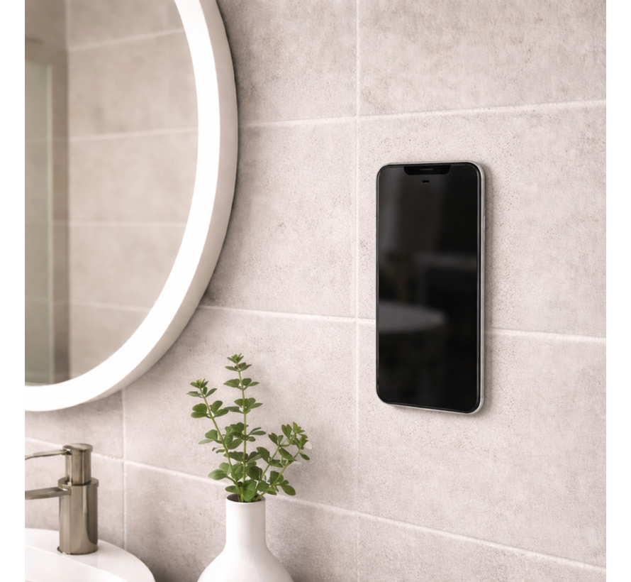 magnetische VACUUM-mobielhouder muur
