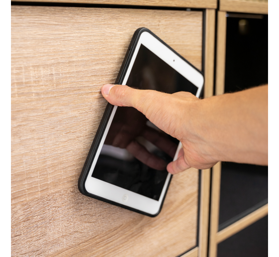 magnetische VACUUM-mobielhouder muur