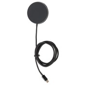 Brodit Magnetic Wireless Charger 25W- black (Qi) 217325