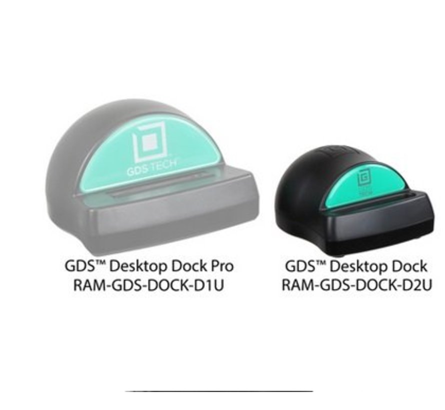 Desktop Dock Charger with GDS™ Technology for RAM IntelliSkin™ Products