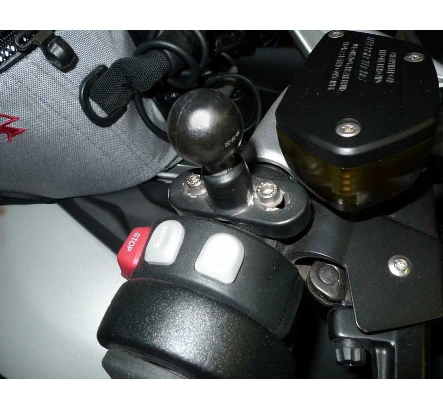 Stalen Stangbeugel 13-32 mm met B-Kogel (25 mm) - RAM-B-231ZU
