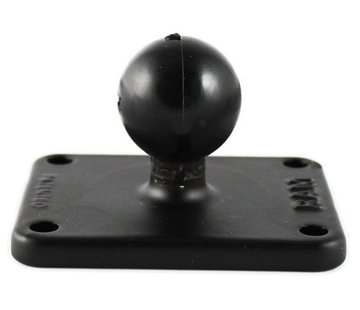 RAM Mount B-Kogel (25 mm) Aluminium Base Rechthoek 51 x 63,5 mm - RAM-B-202U-225