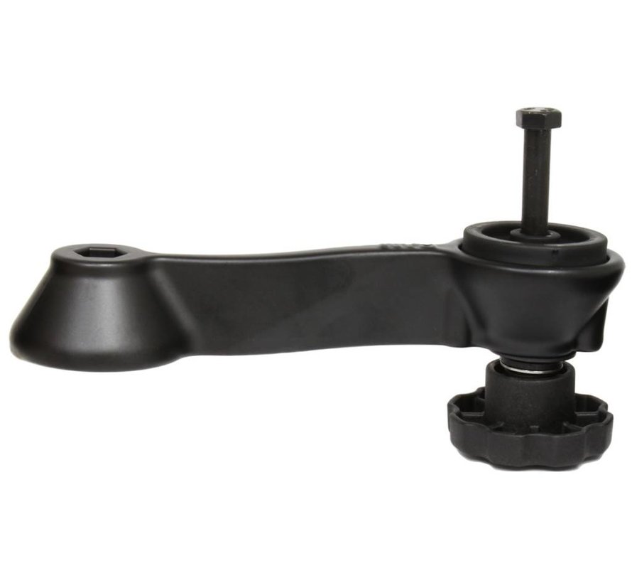 Tilt-N-Turn™ 90 Degree Bracket with Single Swing Arm