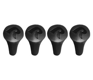 RAM Mount X-Grip Dopjes Rubber Zwart Set van 4 - RAP-UN-CAP-4U