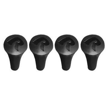 RAM Mount X-Grip Dopjes Rubber Zwart Set van 4 - RAP-UN-CAP-4U