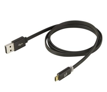 Scosche FlatOut™ LED Reversible Micro USB kabel