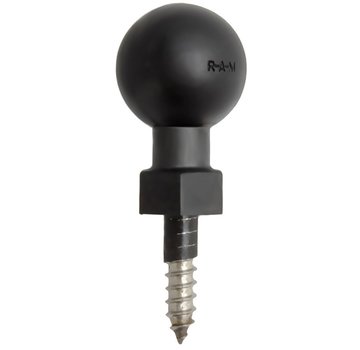 RAM Mount B-Kogel (25 mm) Tough Ball met Houtschroef - RAP-B-379U-25201L
