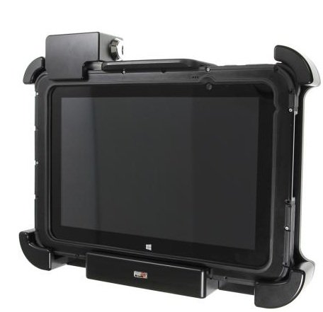 Brodit houder Zebra ET50/55 10.1"- met DC/slot/USB-rugged-exp.