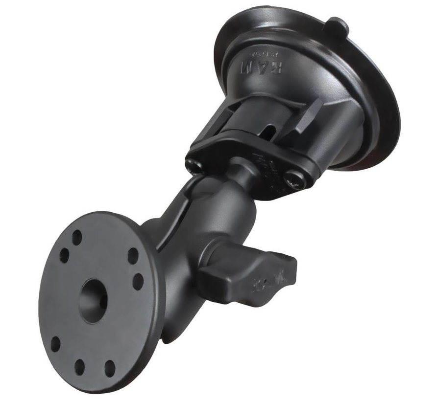 Korte Zuignap Bevestigingsarm met B-kogel (25 mm) - RAM-B-166-A-202U
