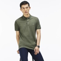 Polo Chemise Col Bord-Cotes Army