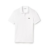 Lacoste Polo Chemise Col Bord-Cotes White