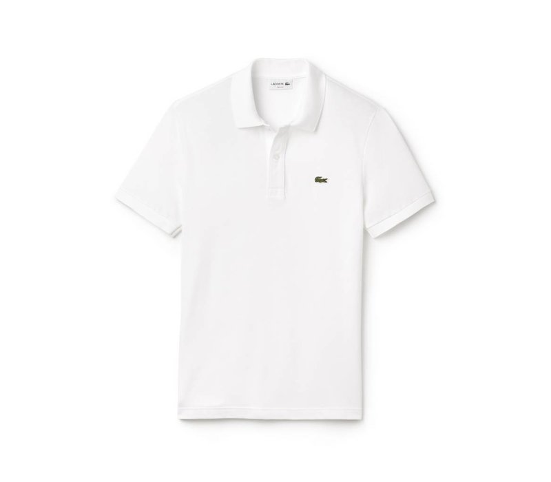 Polo Chemise Col Bord-Cotes White