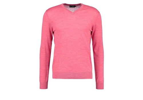 Hackett FN GG Merino V Knitwear Rose