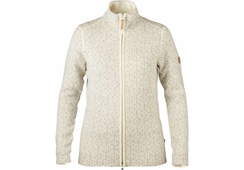 Fjäll Räven Övik Frost Cardigan Ecru