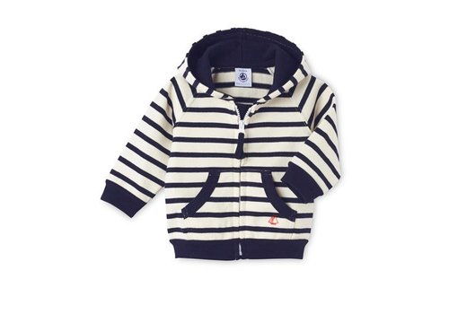 Petit Bateau Vestje Bretonse streep