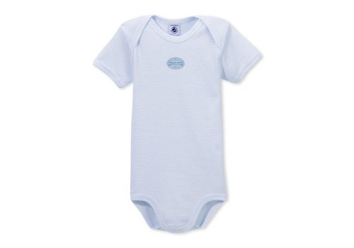 Petit Bateau Rompertje blauw / wit