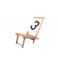 Everywhere chair - "dressed by 727 sailbags"