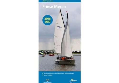 Waterkaart Friese Meren 2016-2017